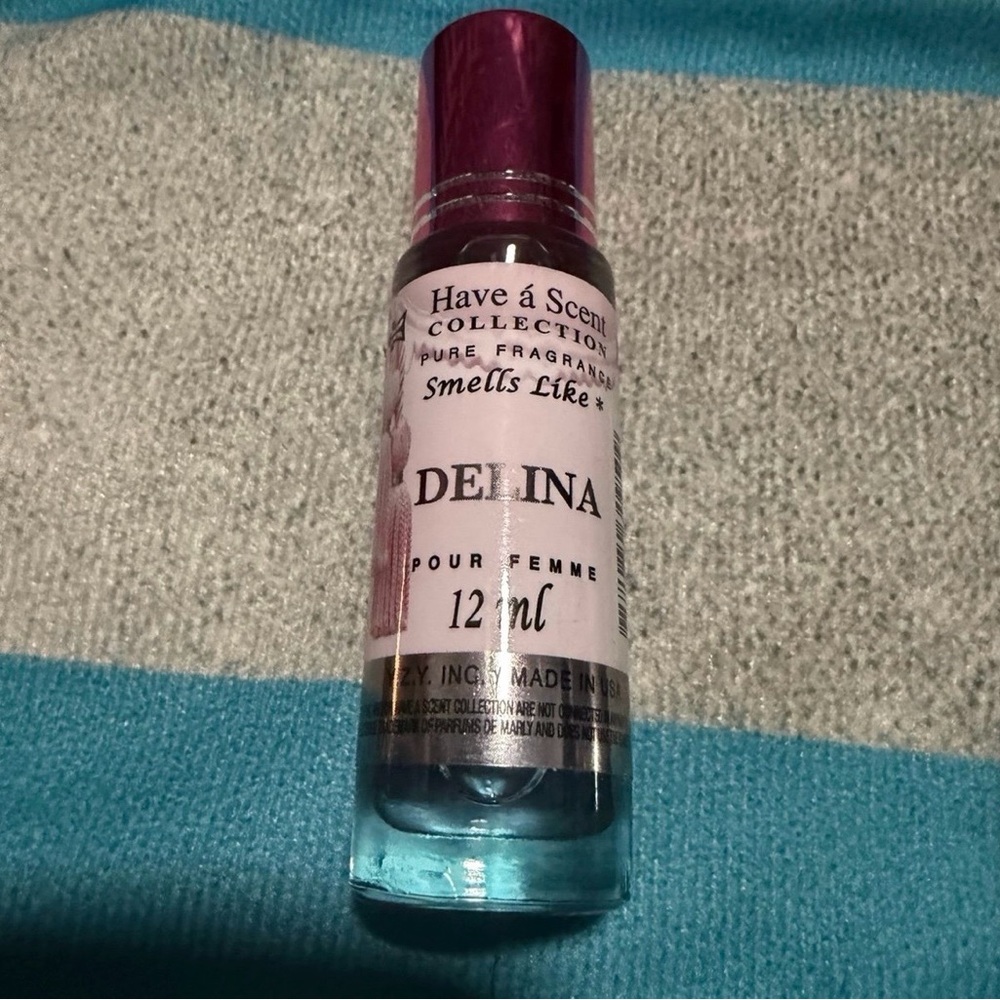 Delina Pour Femme Fragrance - Pink and Blue
